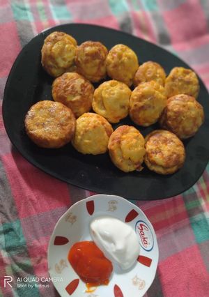 Foto resep Macaroni telor kornet