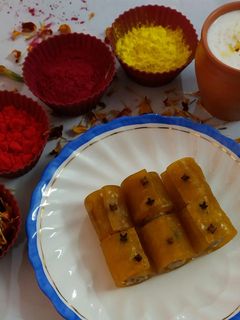 ড্রাই ফ্রুটস স্টাফ আমসত্ত্ব (dryfruits stuff aamsatwo recipe in Bengali) রেসিপির প্রধান ছবি