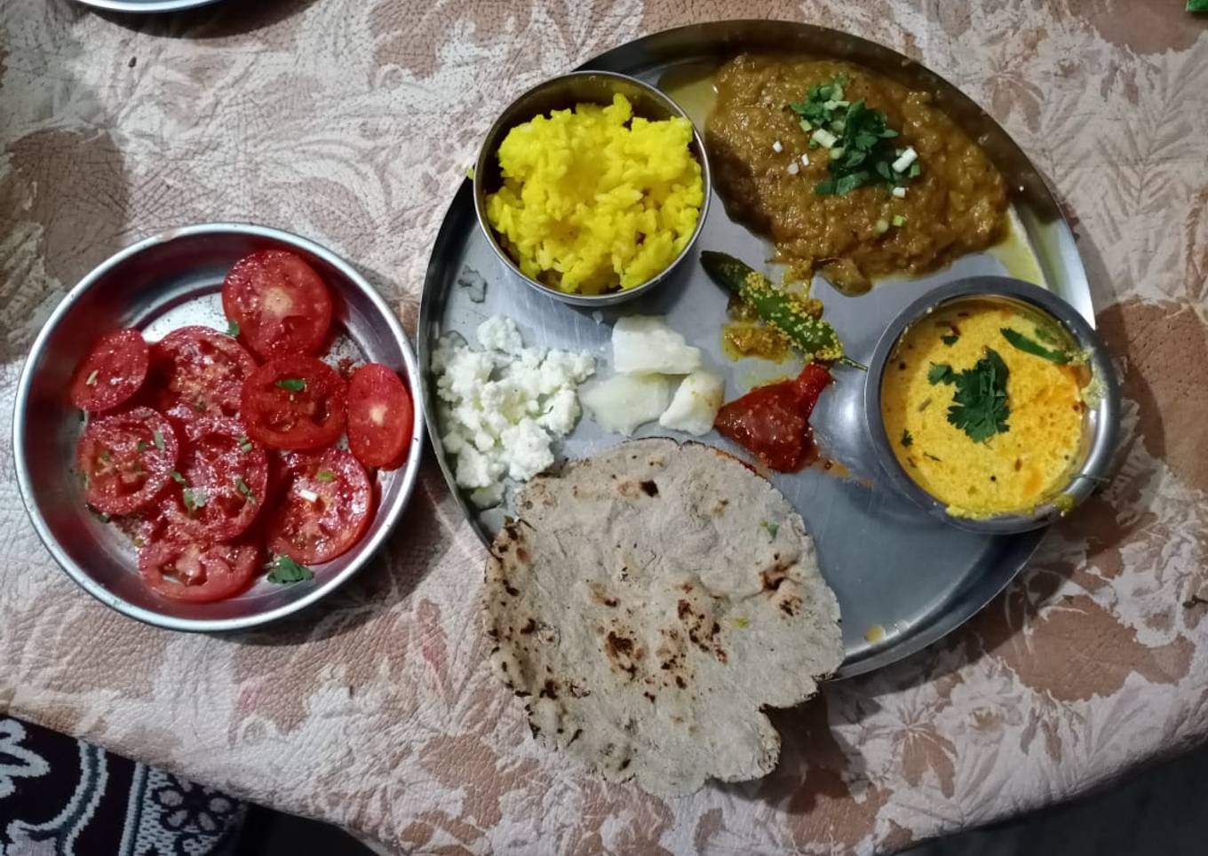 Brinjal 🍆 odo with dahi tikhari