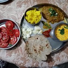 Brinjal 🍆 odo with dahi tikhari A picture of Brinjal 🍆 odo with dahi tikhari.