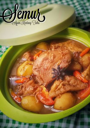 Foto resep Semur Ayam Kentang Tahu