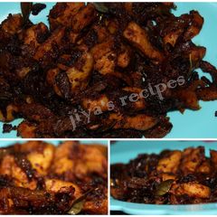 A picture of Kerala Chicken Roast.