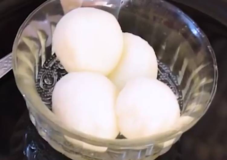 instant Rasgulla Recipe | Quickest Way to make Rasgulla Homemade