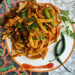 A picture of Leftover Roti Noodles.