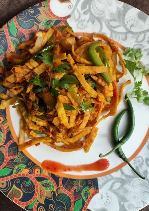 A picture of Leftover Roti Noodles.