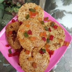 Eggless wholewheat tutti fruity cake A picture of Eggless wholewheat tutti fruity cake.