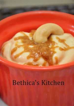 A picture of Date Palm Jaggery Shrikhand.