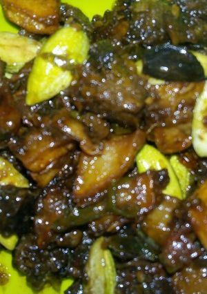 Foto resep Sambel ati kentang Pete