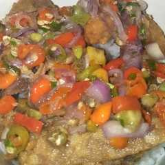 รูปของ Ayam crispy sambal matah