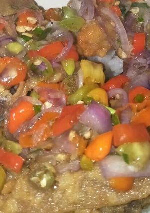 Foto resep Ayam crispy sambal matah