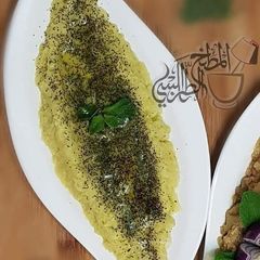 A picture of Lebanese Zucchini Moutabal.