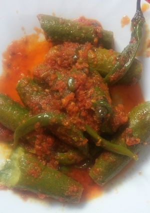 صورة لوصفة قرع اخضر بصوص طماطم