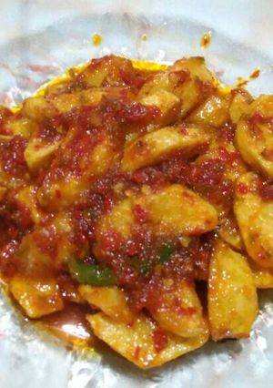 Foto resep Kentang balado simple