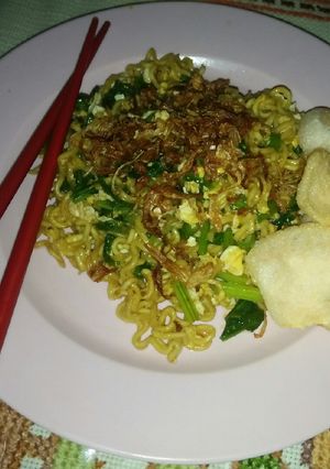 Foto resep Indomie goreng viral