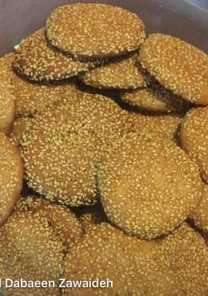 A picture of Sesame seed cookies.