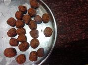 A picture of leftover pudina