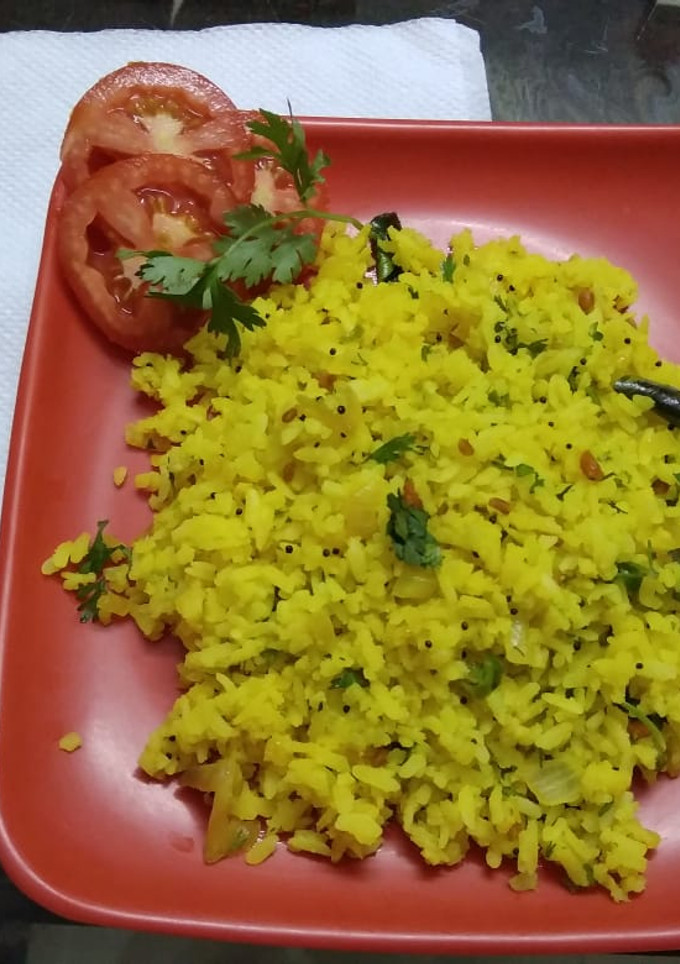 A picture of Poha.
