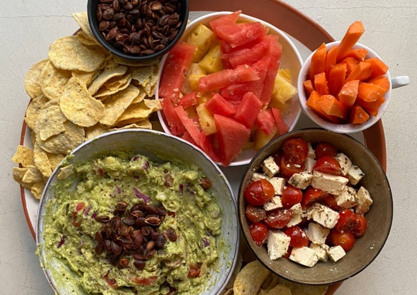 Party platter - simple easy healthy delicious!