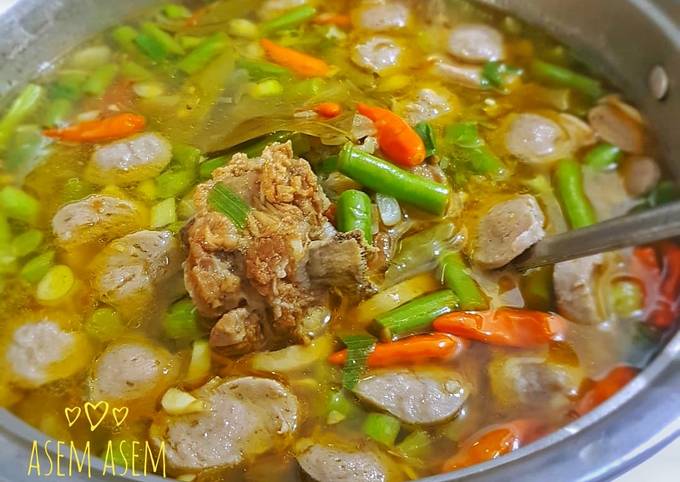 Langkah Mudah untuk Membuat Asem Asem iga yang Enak Banget