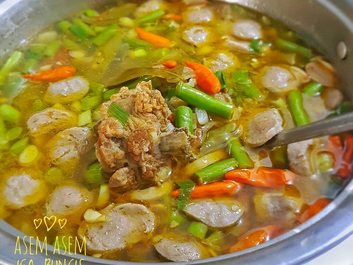 Langkah Mudah untuk Membuat Asem Asem iga yang Enak Banget