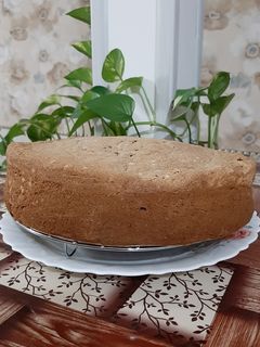 عکسی از دستور کیک بدون شیر با بافت پنبه ای