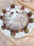 Strawberry Cake with Almond Flour and Chocolate Chips