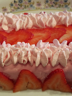 Una foto de Tarta Rosa de San Valentín