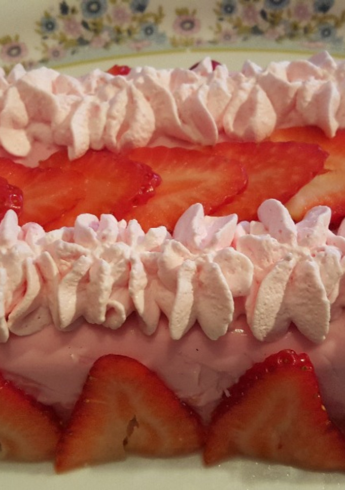 Una foto de Tarta Rosa de San Valentín 