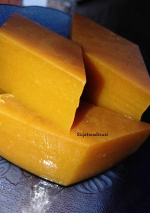 Foto resep Puding labu merah gula aren