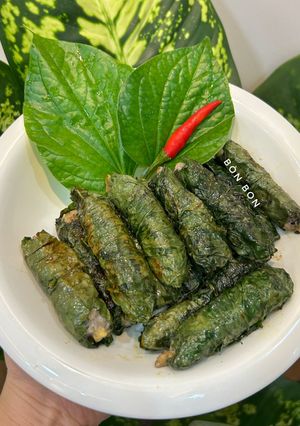 Hình của món Chả Ốc Lá Lốt.