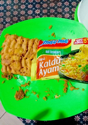 Foto resep Mie instan kriuk
