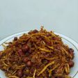 Tumis kering kentang udang rebon kacang pedas