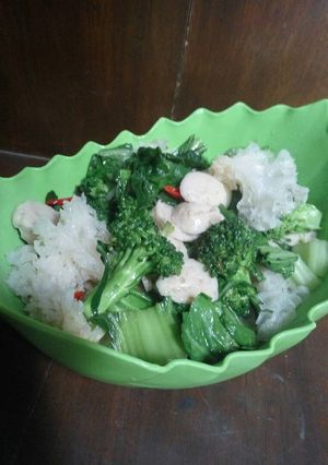 Foto resep Tumis jamur brokoli