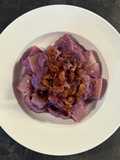 Pasta cavolo cappuccio e bacon