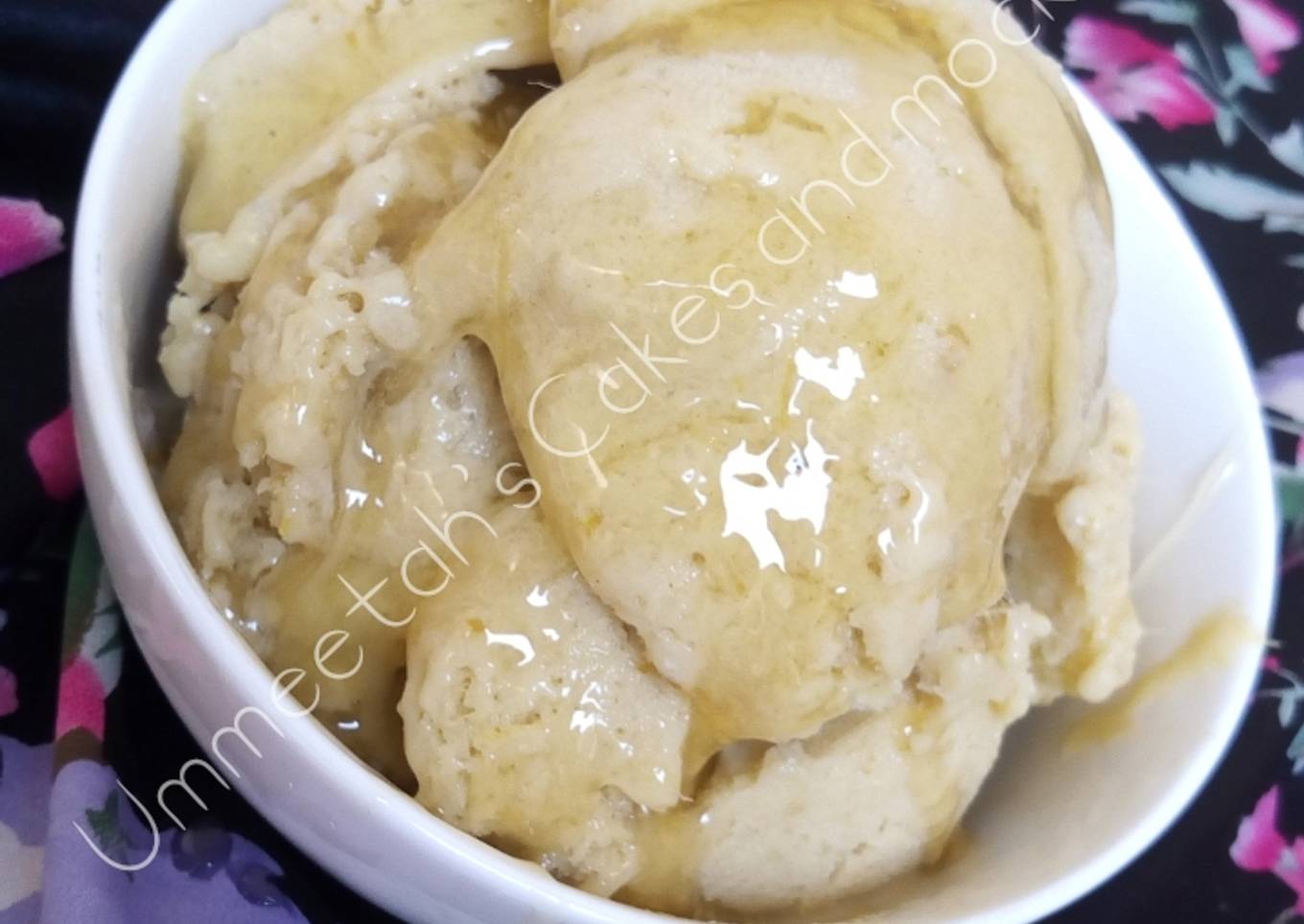 Mango /Banana ice cream