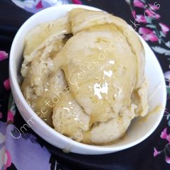 A picture of Mango /Banana ice cream.