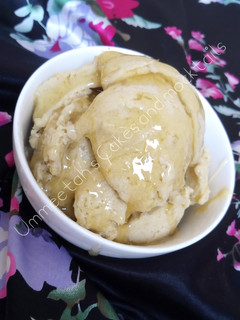 A picture of Mango /Banana ice cream.