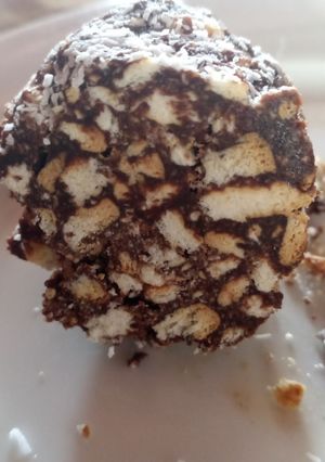 Una foto de Salchichón de chocolate mini