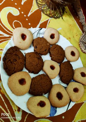 চকলেট ক্যুকিজ(Chocolate Cookies In Bengali Recipe) রেসিপির প্রধান ছবি