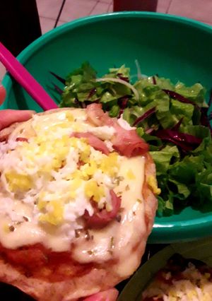 Una foto de Pizzetas integrales