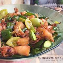 A picture of Tumis Cumi Pete.