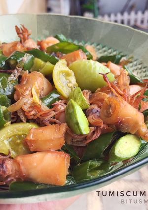 Foto resep Tumis Cumi Pete