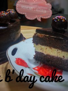Foto resep Audy's bday cake #ketopad