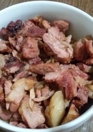 Foto resep Tumis sei babi