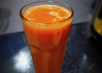 Masakan Unik Jus Pepaya Wortel Nanas Enak Bergizi