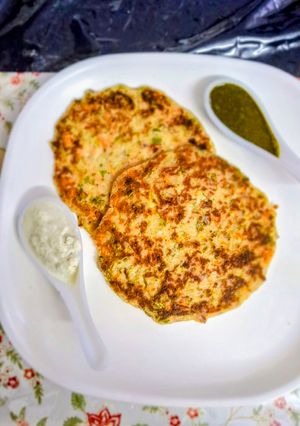 ब्रॉकली ओट्स चीला रेसिपी मुख्य फोटो
