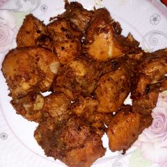 A picture of Smoked chicken.