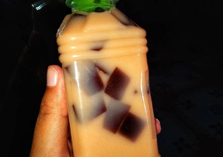 Teh tarik jelly homemade