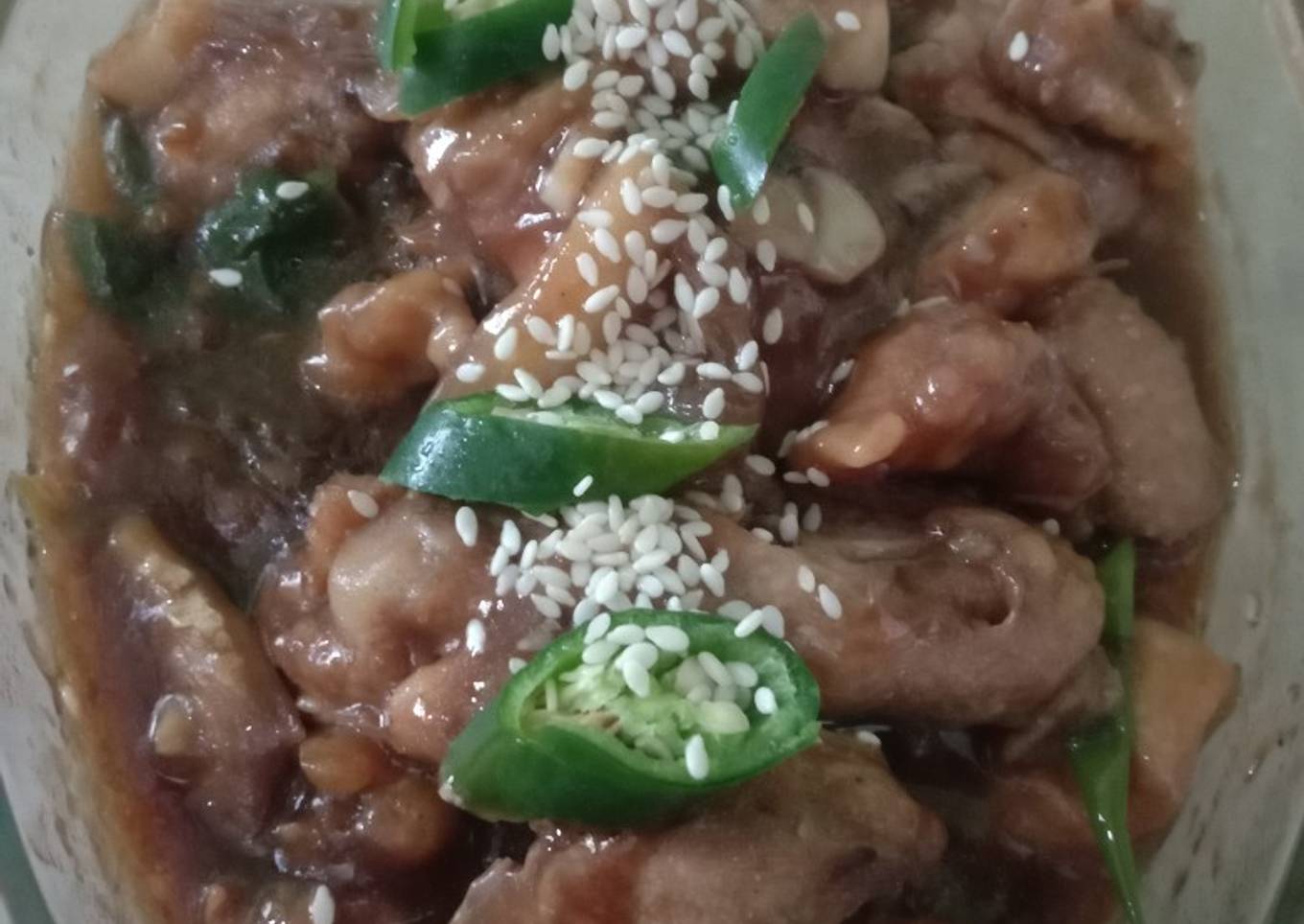 Ayam saos teriyaki