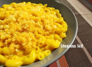 صورة لوصفة ماك اند تشيز mac and cheese